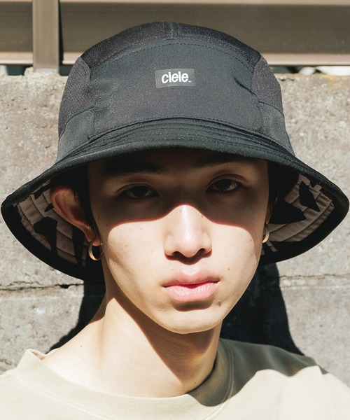 ROOPTOKYO(ループトウキョウ)の「Ciele Athletics/ シエル アスレチックス BKTHAT STANDARD SMALL バケットハット(ハット・メンズ・ホワイト/ブラック・L/XL)」の2枚目の写真