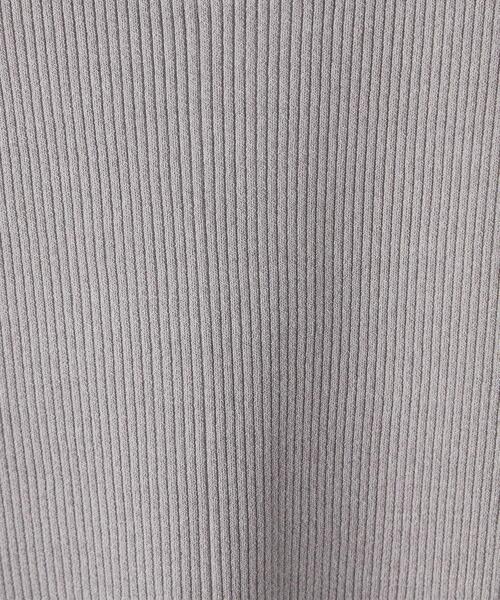 CITEN(シテン)の「<CITEN(シテン)>ディープスリットリブニットタンク(ニット/セーター・レディース・ブラック/ピンク/ライム/グレー・FREE)」の11枚目の写真