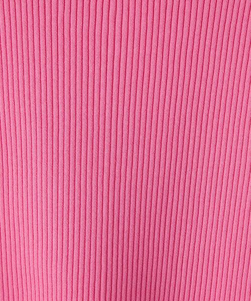 CITEN(シテン)の「<CITEN(シテン)>ディープスリットリブニットタンク(ニット/セーター・レディース・ブラック/ピンク/ライム/グレー・FREE)」の6枚目の写真