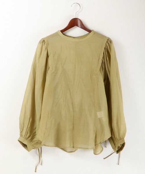 EACH.（イーチ）の「EACH シアーブラウス（シャツ/ブラウス・レディース・ピンク/ブルー/グリーン・FREE）」の19枚目の写真