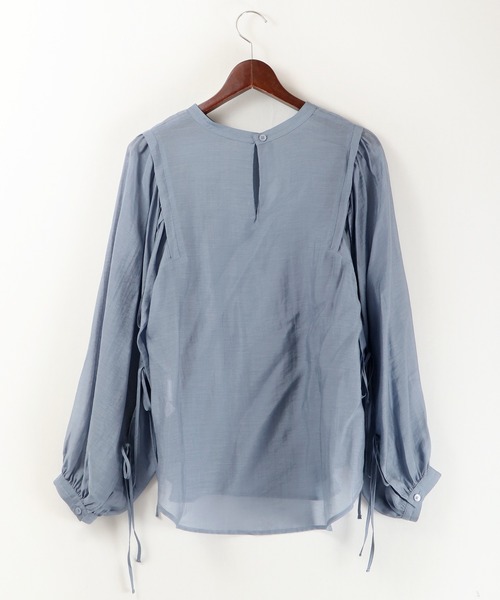 EACH.（イーチ）の「EACH シアーブラウス（シャツ/ブラウス・レディース・ピンク/ブルー/グリーン・FREE）」の22枚目の写真