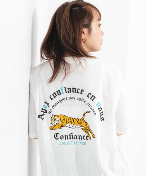 即購入可】Naptime ナップタイム 刺繍Tシャツ バックプリント短