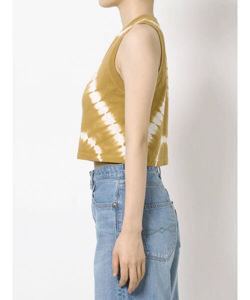 Ungrid（アングリッド）の「絞り染めショートタンクトップ（タンクトップ・レディース・ベージュ/キャメル・FREE）」の14枚目の写真