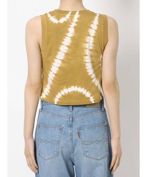 Ungrid（アングリッド）の「絞り染めショートタンクトップ（タンクトップ・レディース・ベージュ/キャメル・FREE）」の5枚目の写真