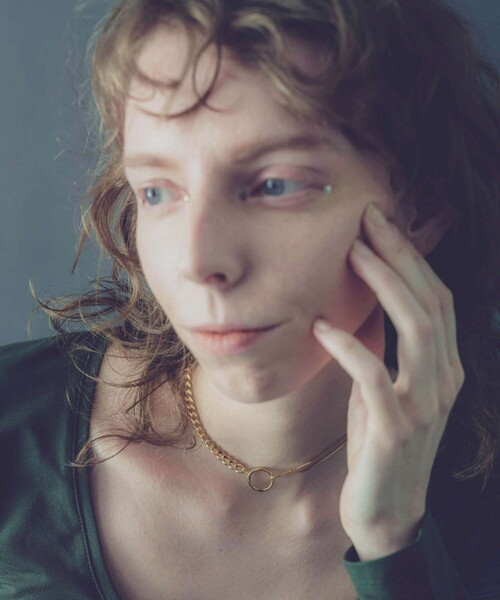 and cloud(アンドクラウド)の「String 2way Necklace(ネックレス・レディース・ブラック/シルバー/シルバー系その他/イエローゴールド・FREE)」の13枚目の写真