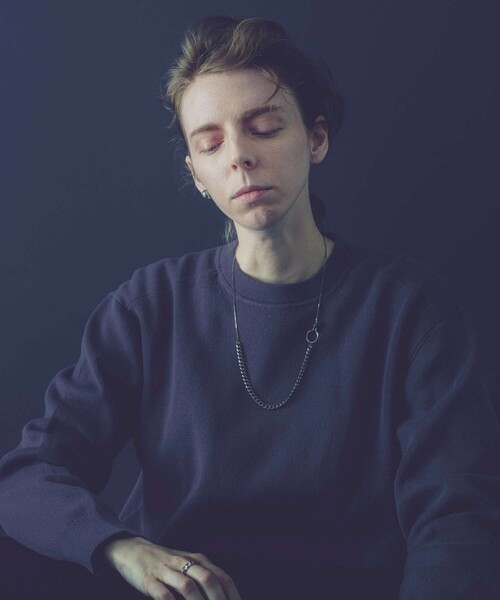 and cloud(アンドクラウド)の「String 2way Necklace(ネックレス・レディース・ブラック/シルバー/シルバー系その他/イエローゴールド・FREE)」の15枚目の写真