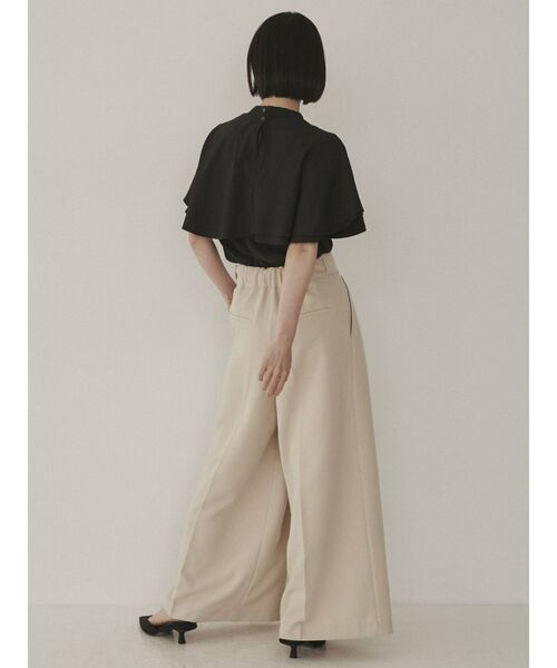 COTORICA(コトリカ)の「ハイウエストワイドパンツ(その他パンツ・レディース・ブラック/ベージュ/カーキ・SMALL/MEDIUM)」の14枚目の写真