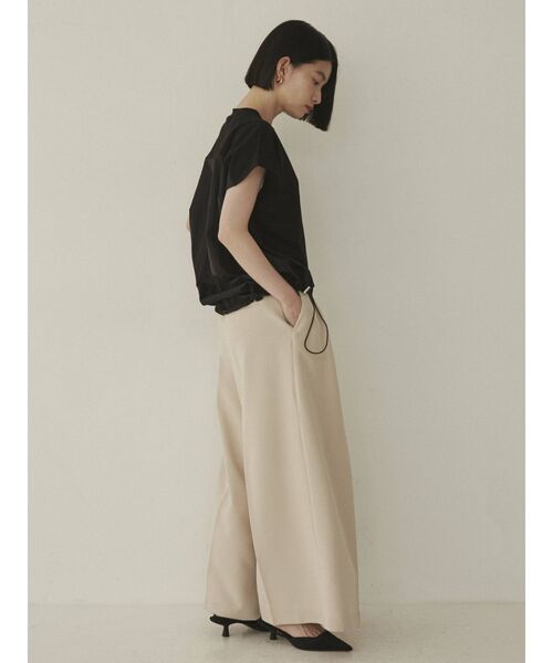 COTORICA(コトリカ)の「ハイウエストワイドパンツ(その他パンツ・レディース・ブラック/ベージュ/カーキ・SMALL/MEDIUM)」の15枚目の写真