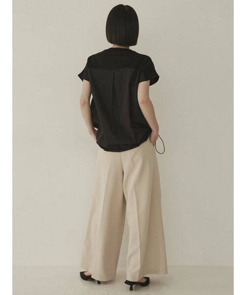 COTORICA(コトリカ)の「ハイウエストワイドパンツ(その他パンツ・レディース・ブラック/ベージュ/カーキ・SMALL/MEDIUM)」の6枚目の写真