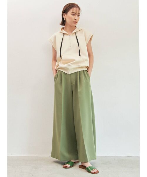 COTORICA(コトリカ)の「ハイウエストワイドパンツ(その他パンツ・レディース・ブラック/ベージュ/カーキ・SMALL/MEDIUM)」の12枚目の写真