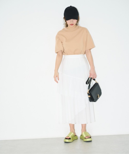 FREE'S MART（フリーズマート）の「リネンライクキャップ（キャップ・レディース・ブラック/ブラウン/ホワイト・ﾌﾘ-）」の6枚目の写真