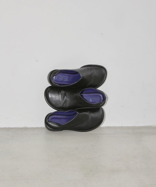 todayful スライドレザーシューズ　38 todayful Slide Leather Shoes 38