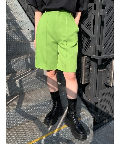 WC(ダブル シー)の「カラーショートパンツ(その他パンツ・レディース・ブラック/オレンジ/グリーン/ライトパープル・FREE)」の3枚目の写真