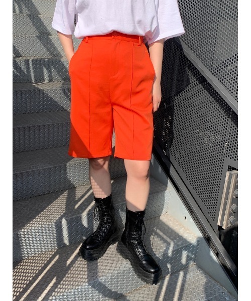 WC(ダブル シー)の「カラーショートパンツ(その他パンツ・レディース・ブラック/オレンジ/グリーン/ライトパープル・FREE)」の21枚目の写真