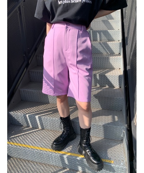 WC(ダブル シー)の「カラーショートパンツ(その他パンツ・レディース・ブラック/オレンジ/グリーン/ライトパープル・FREE)」の14枚目の写真