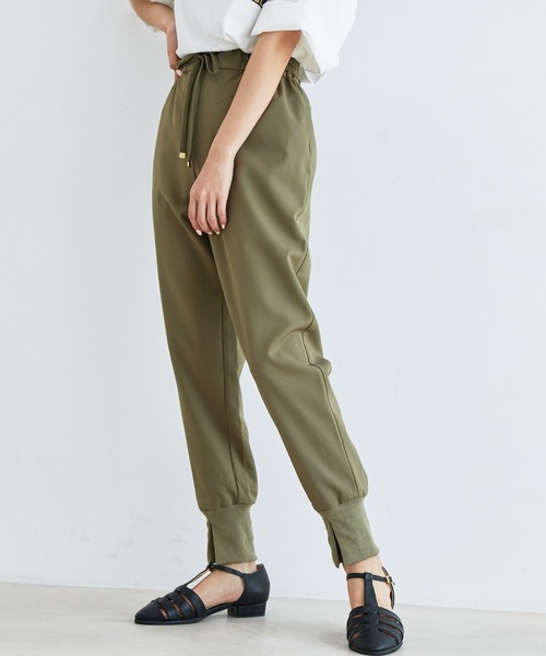 Web限定 裾リブスリット入りジョガーパンツ その他パンツ Vis A Vis ビサビ のファッション通販 Zozotown
