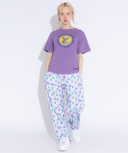 Candy Stripper（キャンディストリッパー）の「BE FINE Tシャツ（Tシャツ/カットソー・レディース・ラベンダー/ブラック/オフホワイト・2/4/3）」の6枚目の写真