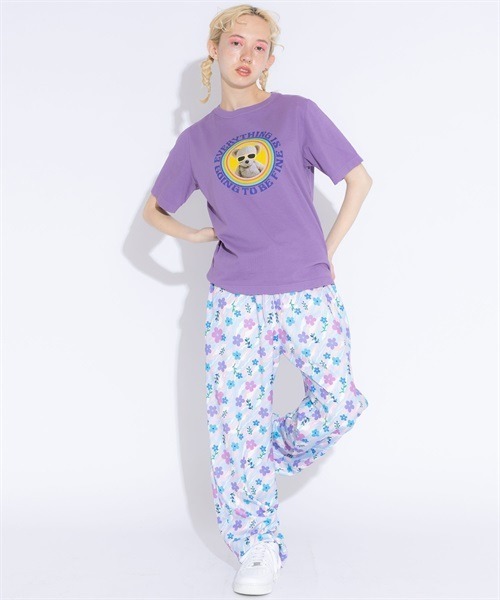 Candy Stripper（キャンディストリッパー）の「BE FINE Tシャツ（Tシャツ/カットソー・レディース・ラベンダー/ブラック/オフホワイト・2/4/3）」の7枚目の写真