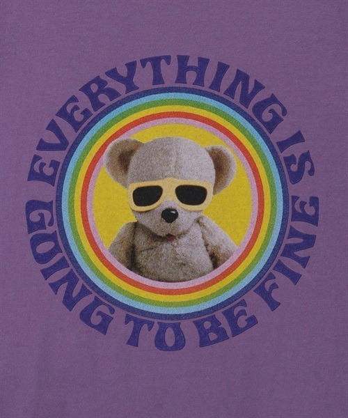 Candy Stripper（キャンディストリッパー）の「BE FINE Tシャツ（Tシャツ/カットソー・レディース・ラベンダー/ブラック/オフホワイト・2/4/3）」の13枚目の写真