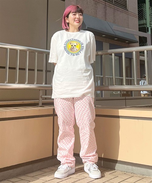 Candy Stripper（キャンディストリッパー）の「BE FINE Tシャツ（Tシャツ/カットソー・レディース・ラベンダー/ブラック/オフホワイト・2/4/3）」の21枚目の写真
