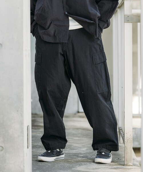 HINSON（ヒンソン）の「HINSON/ヒンソン 6POCKET PANTS / 6ポケットパンツ / ミリタリーパンツ（カーゴパンツ・メンズ・ブラック/オリーブ/グリーン系その他/オフホワイト・SMALL/MEDIUM/LARGE）」の9枚目の写真