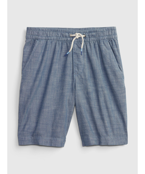GAP(ギャップ)の「ウォッシュウェル(TM) イージープルオンショートパンツ (キッズ)(その他パンツ・キッズ・その他/ネイビー/ブルー/ベージュ/レッド/グリーン/グリーン系その他/ブルー系その他/ナチュラル/ブラック・130cm/150cm/120cm/140cm/110cm/160cm)」の7枚目の写真