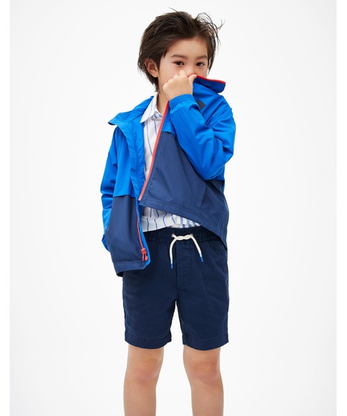 GAP(ギャップ)の「ウォッシュウェル(TM) イージープルオンショートパンツ (キッズ)(その他パンツ・キッズ・その他/ネイビー/ブルー/ベージュ/レッド/グリーン/グリーン系その他/ブルー系その他/ナチュラル/ブラック・130cm/150cm/120cm/140cm/110cm/160cm)」の6枚目の写真