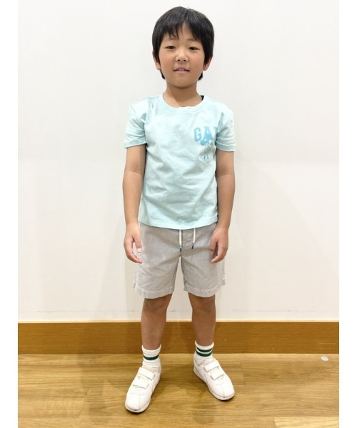 GAP(ギャップ)の「ウォッシュウェル(TM) イージープルオンショートパンツ (キッズ)(その他パンツ・キッズ・その他/ネイビー/ブルー/ベージュ/レッド/グリーン/グリーン系その他/ブルー系その他/ナチュラル/ブラック・130cm/150cm/120cm/140cm/110cm/160cm)」の14枚目の写真