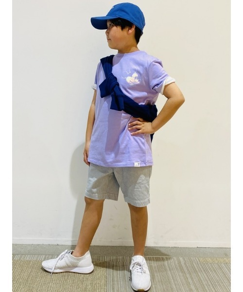 GAP(ギャップ)の「ウォッシュウェル(TM) イージープルオンショートパンツ (キッズ)(その他パンツ・キッズ・その他/ネイビー/ブルー/ベージュ/レッド/グリーン/グリーン系その他/ブルー系その他/ナチュラル/ブラック・130cm/150cm/120cm/140cm/110cm/160cm)」の15枚目の写真