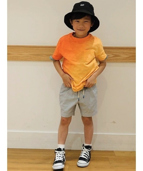 GAP(ギャップ)の「ウォッシュウェル(TM) イージープルオンショートパンツ (キッズ)(その他パンツ・キッズ・その他/ネイビー/ブルー/ベージュ/レッド/グリーン/グリーン系その他/ブルー系その他/ナチュラル/ブラック・130cm/150cm/120cm/140cm/110cm/160cm)」の16枚目の写真