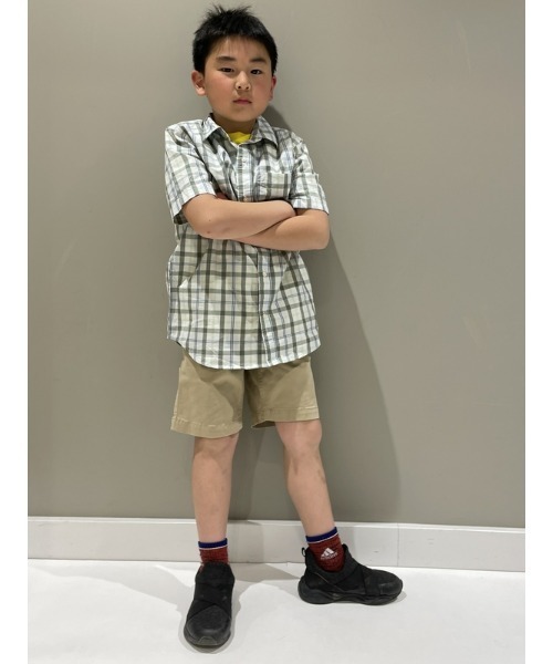 GAP(ギャップ)の「ウォッシュウェル(TM) イージープルオンショートパンツ (キッズ)(その他パンツ・キッズ・その他/ネイビー/ブルー/ベージュ/レッド/グリーン/グリーン系その他/ブルー系その他/ナチュラル/ブラック・130cm/150cm/120cm/140cm/110cm/160cm)」の22枚目の写真