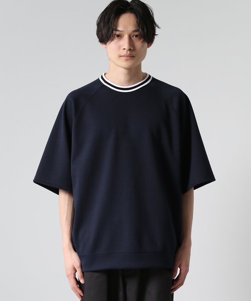 JOURNAL STANDARD(ジャーナルスタンダード)の「ダンボールトリムスウェット(スウェット・メンズ・ホワイト系その他/グリーン/ネイビー/ベージュ・MEDIUM/LARGE)」の6枚目の写真