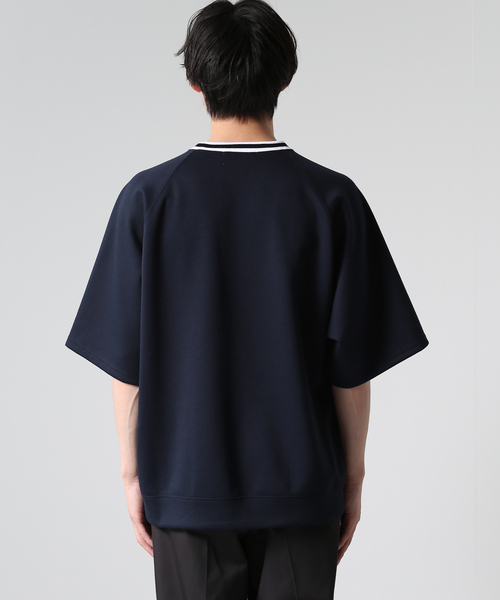 JOURNAL STANDARD(ジャーナルスタンダード)の「ダンボールトリムスウェット(スウェット・メンズ・ホワイト系その他/グリーン/ネイビー/ベージュ・MEDIUM/LARGE)」の8枚目の写真