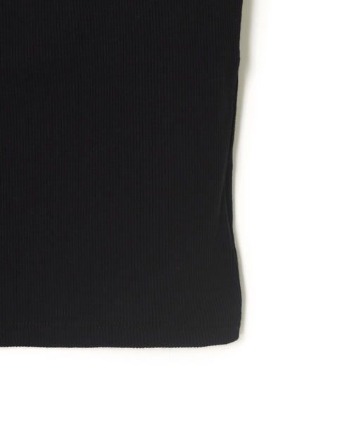 w closet（ダブルクローゼット）の「テレコカップ付きキャミソール（キャミソール・レディース・イエロー系その他/ブルー系その他/オフホワイト/ブラック・FREE）」の7枚目の写真