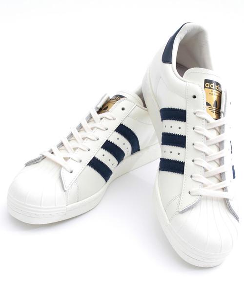 ODETTE E ODILE（オデットエオディール）の「アディダス/adidas SUPER-STAR80s（スニーカー・レディース・ネイビー・23cm/23.5cm/24cm/24.5cm）」の7枚目の写真