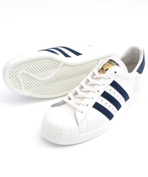 ODETTE E ODILE（オデットエオディール）の「アディダス/adidas SUPER-STAR80s（スニーカー・レディース・ネイビー・23cm/23.5cm/24cm/24.5cm）」の8枚目の写真