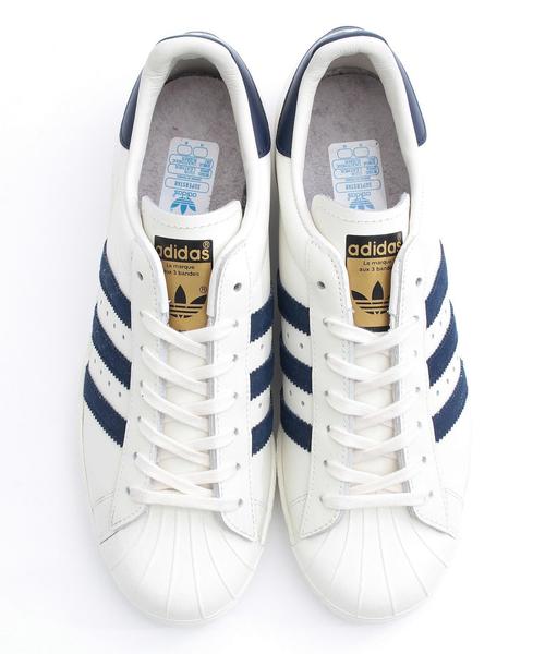 ODETTE E ODILE（オデットエオディール）の「アディダス/adidas SUPER-STAR80s（スニーカー・レディース・ネイビー・23cm/23.5cm/24cm/24.5cm）」の9枚目の写真