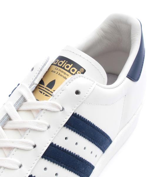 ODETTE E ODILE（オデットエオディール）の「アディダス/adidas SUPER-STAR80s（スニーカー・レディース・ネイビー・23cm/23.5cm/24cm/24.5cm）」の3枚目の写真