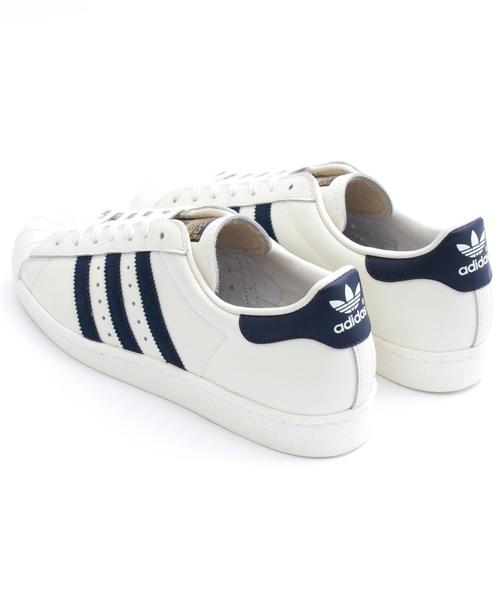 ODETTE E ODILE（オデットエオディール）の「アディダス/adidas SUPER-STAR80s（スニーカー・レディース・ネイビー・23cm/23.5cm/24cm/24.5cm）」の5枚目の写真