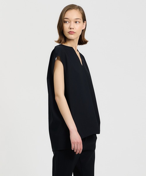 col pierrot（コルピエロ）の「COL PIERROT FOR ESTNATION / ストレッチポンチコクーンTシャツ（Tシャツ/カットソー・レディース・ネイビー・FREE）」の8枚目の写真