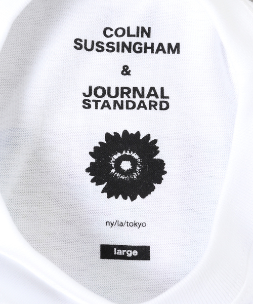 JOURNAL STANDARD（ジャーナルスタンダード）の「【COLIN SUSSINGHAM/コリン・サッシンガム】lost in space Tシャツ（Tシャツ/カットソー・メンズ・ホワイト・MEDIUM/LARGE/X-LARGE）」の4枚目の写真
