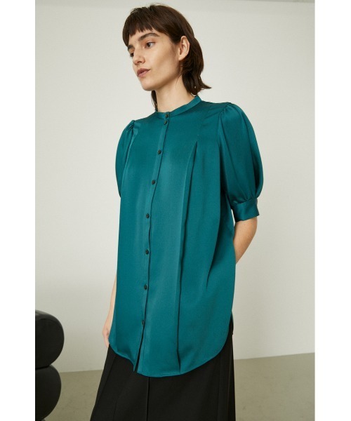 シャツ+ブラウス(半袖+袖なし) RIM.ARK/Big puff sleeve SH RIM.ARK（リムアーク）の「Big puff sleeve SH（シャツ/ブラウス