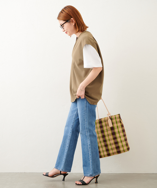 新品 JOURNAL STANDARD サマーストレッチジレ フリー ブラウン JOURNAL STANDARD - 新品 JOURNAL STANDARD サマーストレッチジレ