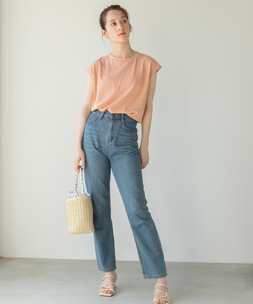 fifth(フィフス)の「【スタイリストレコメンド】クリアヒールサンダル(サンダル・レディース・オレンジ/ブルー/アイボリー・22.5cm/23.5cm/24.5cm/23.0cm/24.0cm/25.0cm)」の15枚目の写真