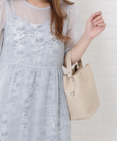 Lace Ladies(レースレディース)の「2wayワンハンドルバッグ(ショルダーバッグ・レディース・ホワイト/ブルーグレー/ブラック/ベージュ/ブラウン・FREE)」の8枚目の写真