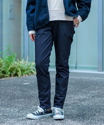 D.M.G. | [D.M.G. / ディーエムジー] COZY FLEECE DENIM BJON リラクシングテーパード(デニムパンツ)