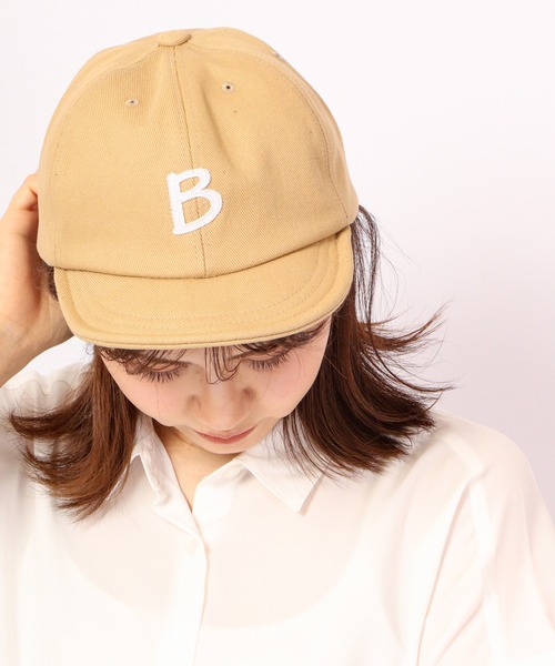 fabulous ツイルBアンパイアキャップ ツバが短い（キャップ