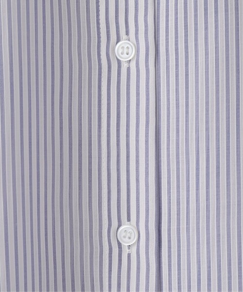 RAY CASSIN(レイカズン)の「ストライプシアーシャツ(シャツ/ブラウス・レディース・ピンク/グリーン/ネイビー・FREE)」の4枚目の写真