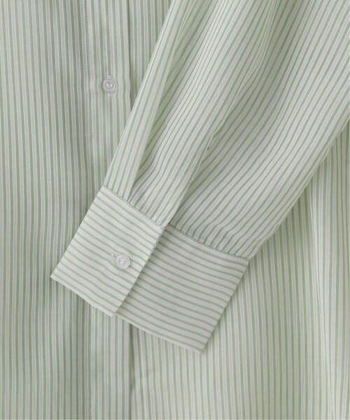 RAY CASSIN(レイカズン)の「ストライプシアーシャツ(シャツ/ブラウス・レディース・ピンク/グリーン/ネイビー・FREE)」の13枚目の写真