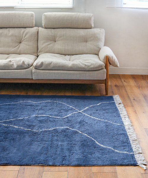 ジャーナルスタンダードファニチャー SHAM RUG 120*160 シャムラグ